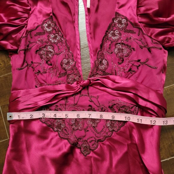 Free People Cooper Maxi Dress Womens 0 Boho Chic Contemporary Y2K Romantic - Picture 6 of 9